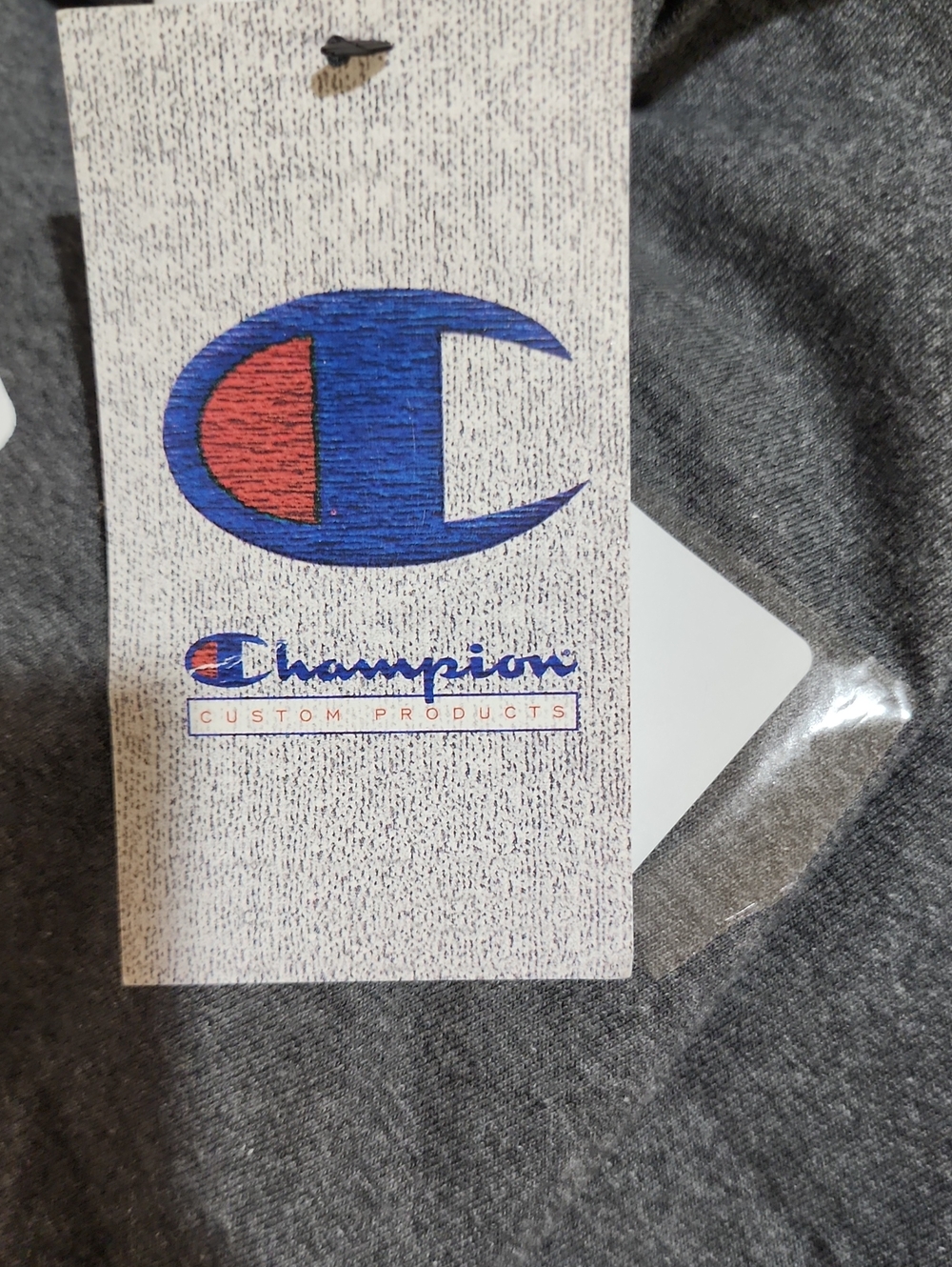 Champion UNI Dad Short Sleeve T-Shirt with Purple & White Logo Xl number 1182 - Picture 7 of 7